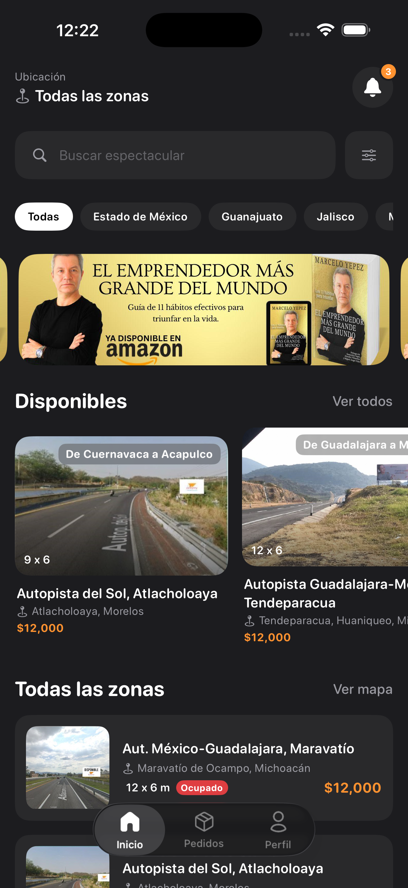 App Publiyerry — inicio